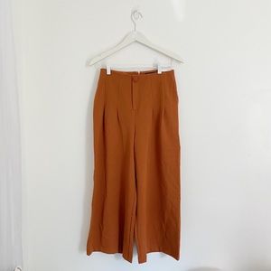 Cropped High Rise Culottes